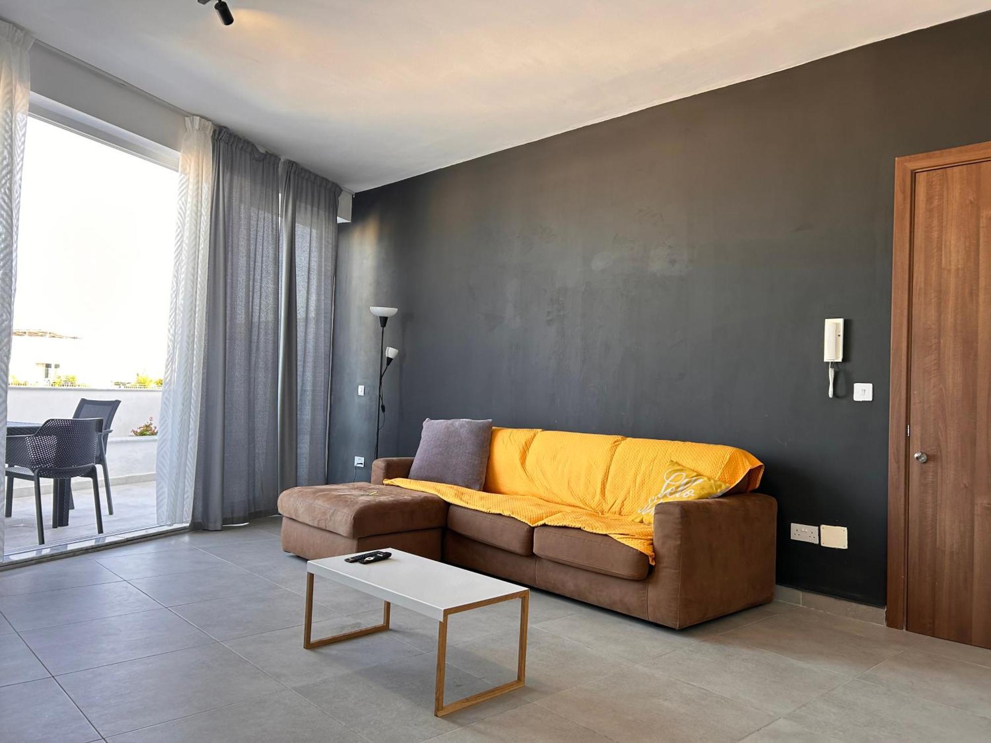 Апартаменти Qawra Penthouse 4Person Ac+Wifi Сент-Полс-Бей Екстер'єр фото